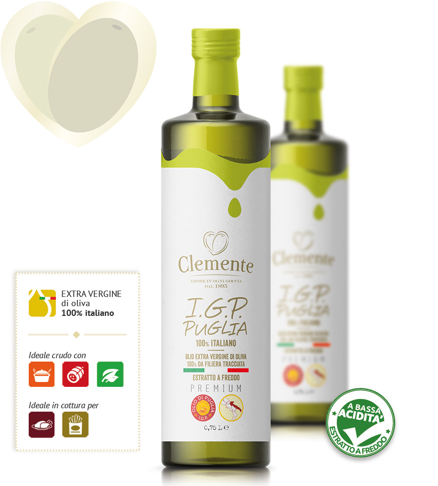 Olio Extravergine 100% Italiano "IGP Puglia" 750ml